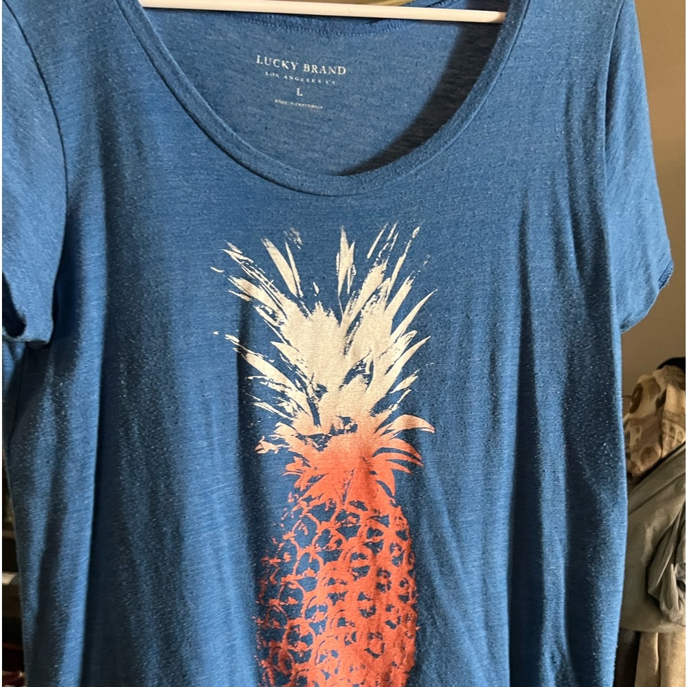 Lucky brand blouse. Bought new and worned.